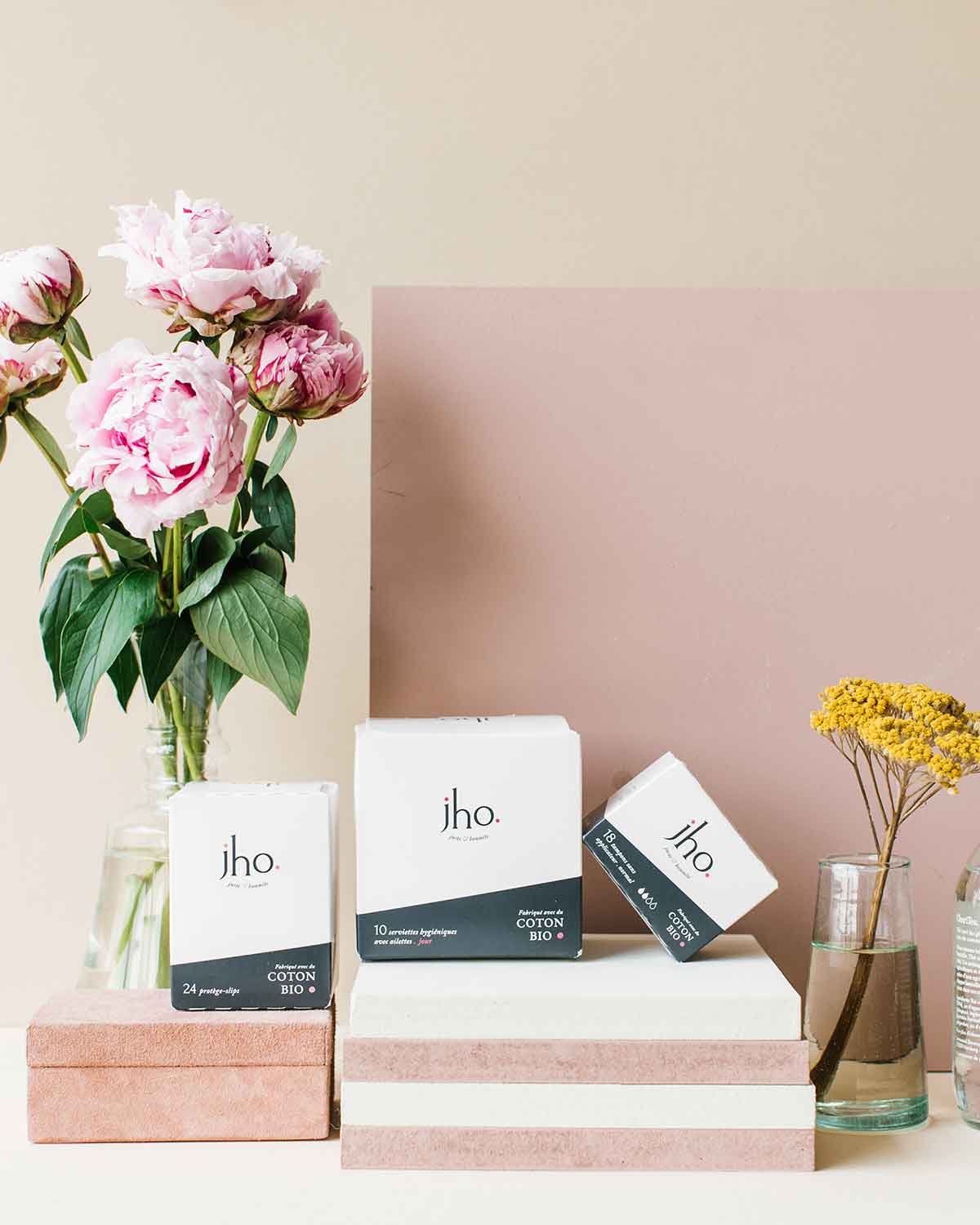 Jho JHO, les tampons et serviettes bio qu’on attendait ! - Le Prescripteur