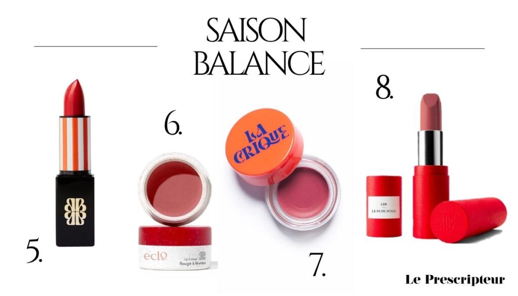 Ce que la saison Balance nous réserve sophie herolt petitpas horoscope octobre 2025 balzac beauté eclo la crique baume à lèvres la bouche rouge le prescripteur