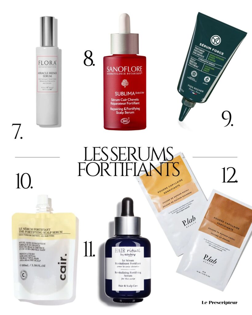 le serums capillaires fortifiants chute de cheveux saisonnières marie masuyer le prescripteur sanoflore cair yves rocher plab beauty hair rituel by sisley