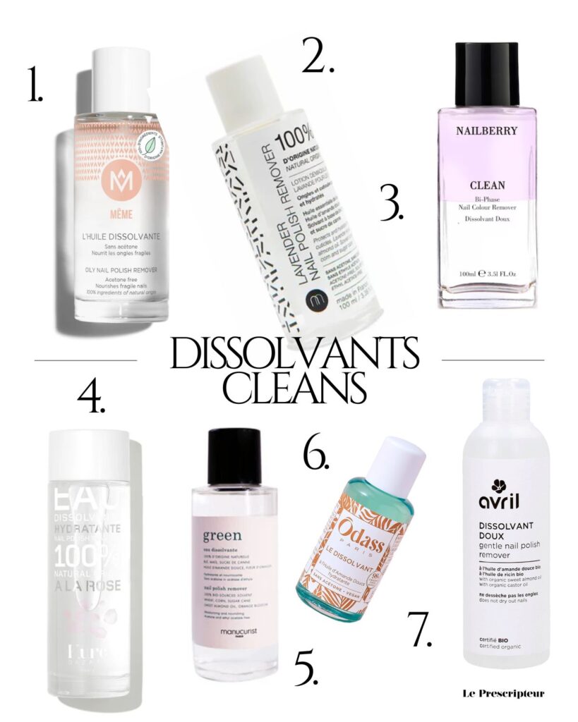 Dissolvants green et accessoires intelligents  on révise nos manucures de rentrée sur le bout des ongles le prescripteur marie masuyer meme cosmetique nail matic kure bazaar nailberry odass avril
