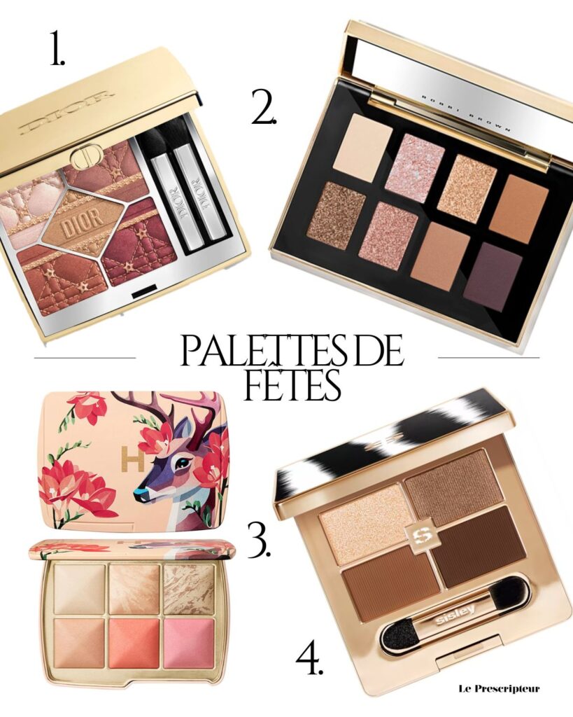 Quelle palette yeux choisir pour Noël Nos 12 chouchous du moment dioshow bobbie brown hourglass sisley le prescripteur marie masuyer