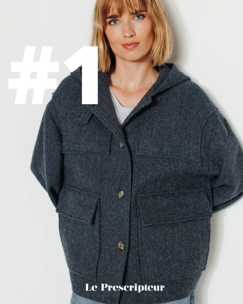 meilleur manteau chaud pour l'hiver trench and coat le prescripteur marine lener manteau court Abekia esprit duffle coat 100% laine vierge bleu