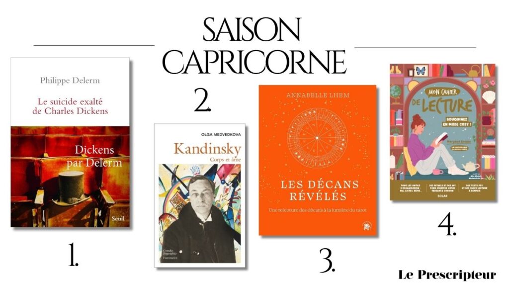 saison du capricorne horoscope 2026 le prescripteur sophie herolt petitpas bibliothérapie