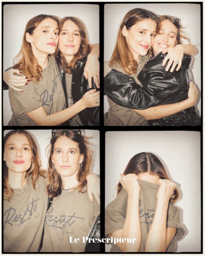 RESIST, le tee-shirt de Ba&sh engagé contre les violences faites aux femmes le prescripteur marie masuyer 125 et après Sarah barukh Fanny Sydney