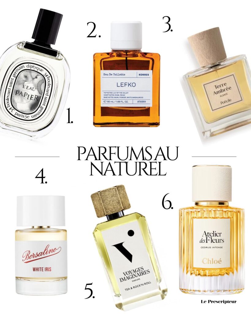 Les parfums naturels, c’est quoi exactement ? parfums naturels diptyque chloe korres poécile le prescripteur marie masuyer